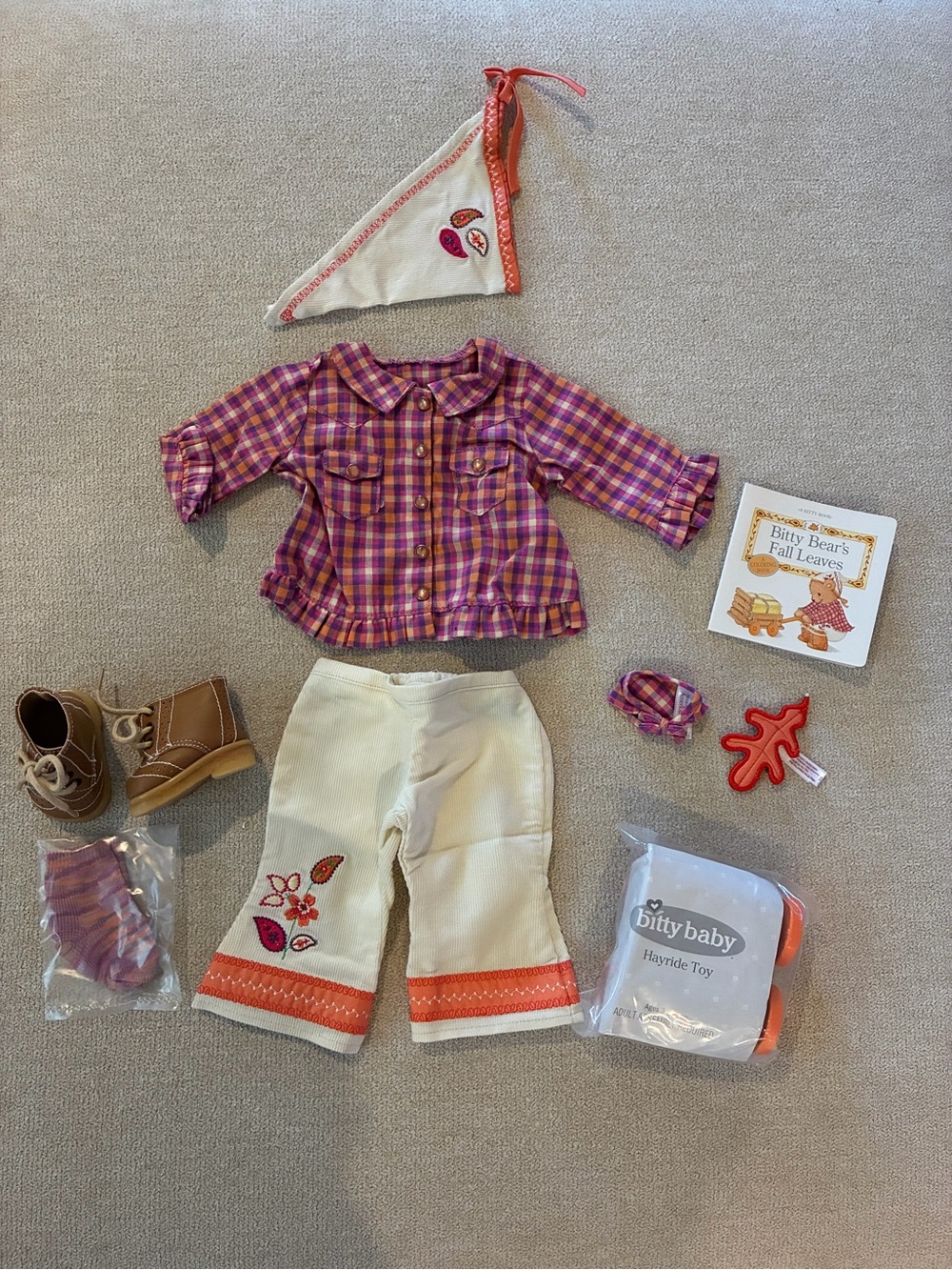 Bitty Baby Fall Set